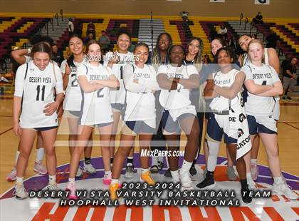 Thumbnail 3 in Desert Vista vs. Centennial (Hoophall West Invitational) photogallery.