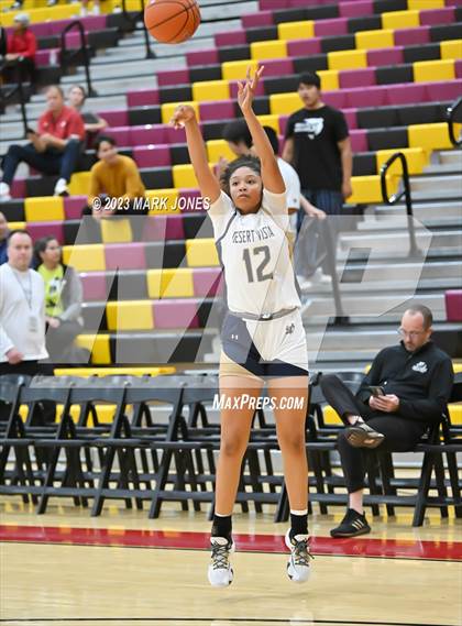 Thumbnail 1 in Desert Vista vs. Centennial (Hoophall West Invitational) photogallery.