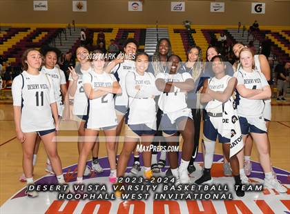 Thumbnail 1 in Desert Vista vs. Centennial (Hoophall West Invitational) photogallery.