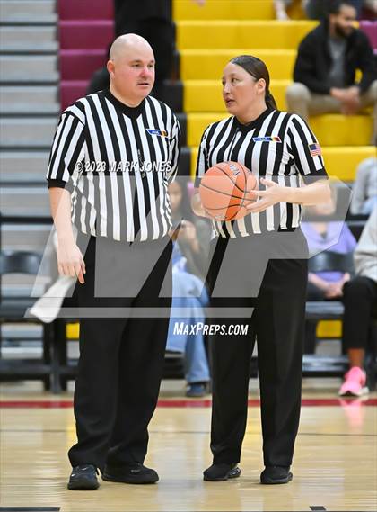 Thumbnail 3 in Desert Vista vs. Centennial (Hoophall West Invitational) photogallery.