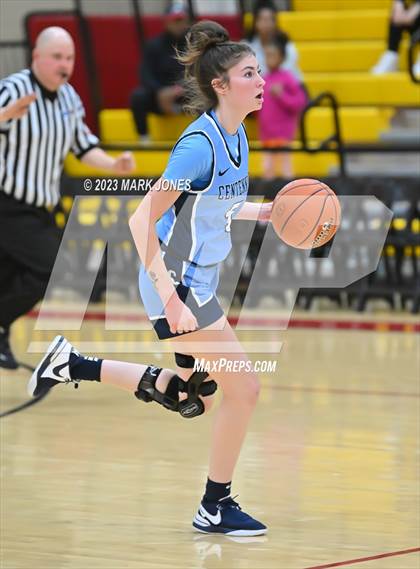 Thumbnail 1 in Desert Vista vs. Centennial (Hoophall West Invitational) photogallery.