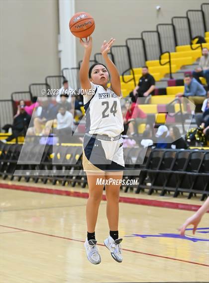 Thumbnail 3 in Desert Vista vs. Centennial (Hoophall West Invitational) photogallery.