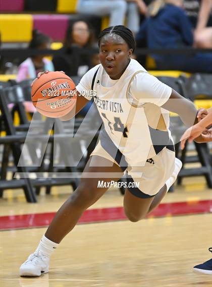 Thumbnail 1 in Desert Vista vs. Centennial (Hoophall West Invitational) photogallery.