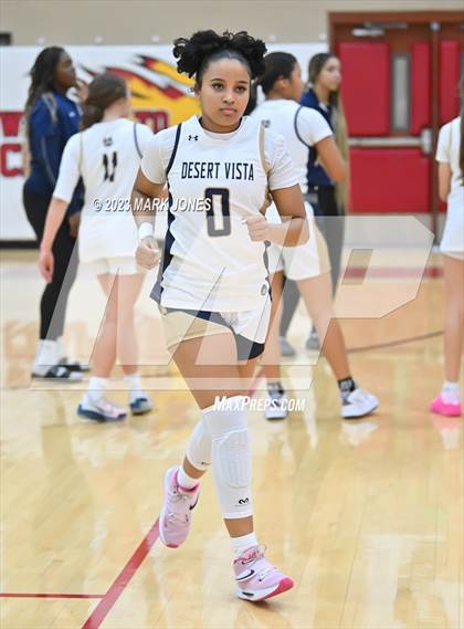 Thumbnail 3 in Desert Vista vs. Centennial (Hoophall West Invitational) photogallery.