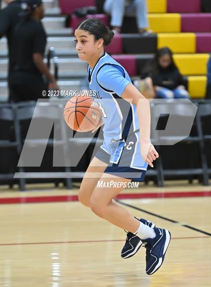 Thumbnail 3 in Desert Vista vs. Centennial (Hoophall West Invitational) photogallery.