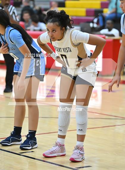 Thumbnail 1 in Desert Vista vs. Centennial (Hoophall West Invitational) photogallery.