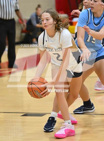 Thumbnail 3 in Desert Vista vs. Centennial (Hoophall West Invitational) photogallery.