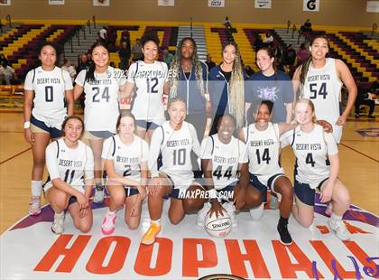 Thumbnail 1 in Desert Vista vs. Centennial (Hoophall West Invitational) photogallery.