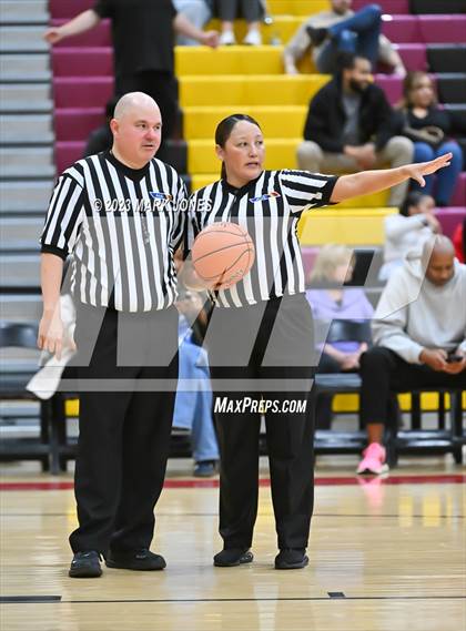 Thumbnail 1 in Desert Vista vs. Centennial (Hoophall West Invitational) photogallery.