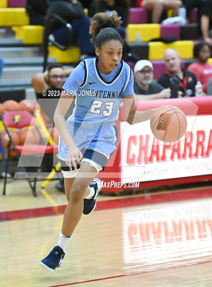 Thumbnail 1 in Desert Vista vs. Centennial (Hoophall West Invitational) photogallery.