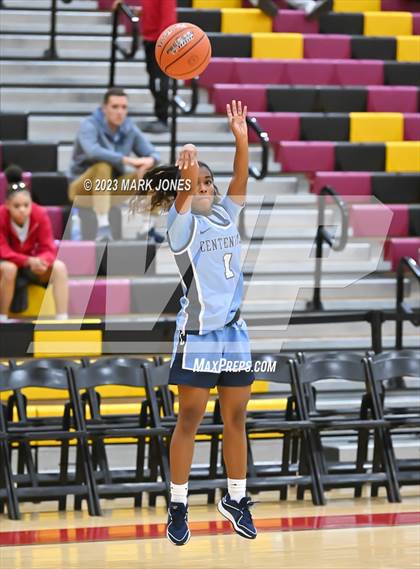 Thumbnail 3 in Desert Vista vs. Centennial (Hoophall West Invitational) photogallery.