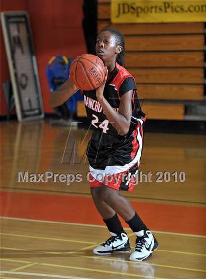 Thumbnail 2 in Rancho Verde vs. Arroyo Valley (Lady Bears Holiday Classic) photogallery.
