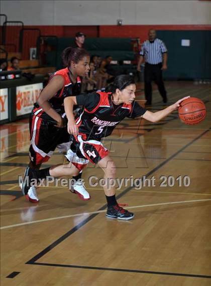 Thumbnail 1 in Rancho Verde vs. Arroyo Valley (Lady Bears Holiday Classic) photogallery.