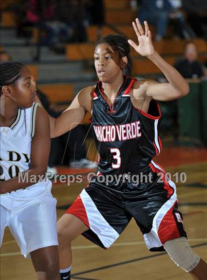 Thumbnail 3 in Rancho Verde vs. Arroyo Valley (Lady Bears Holiday Classic) photogallery.