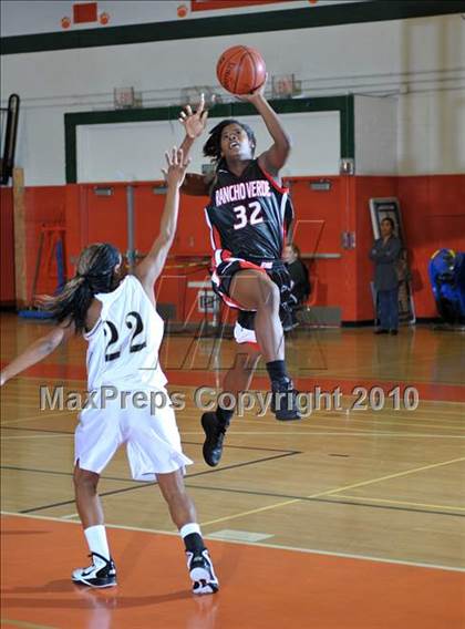 Thumbnail 2 in Rancho Verde vs. Arroyo Valley (Lady Bears Holiday Classic) photogallery.