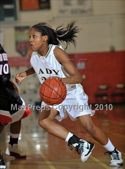 Thumbnail 3 in Rancho Verde vs. Arroyo Valley (Lady Bears Holiday Classic) photogallery.