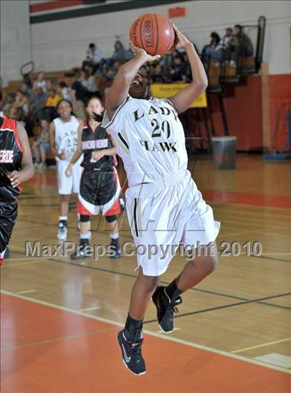 Thumbnail 3 in Rancho Verde vs. Arroyo Valley (Lady Bears Holiday Classic) photogallery.