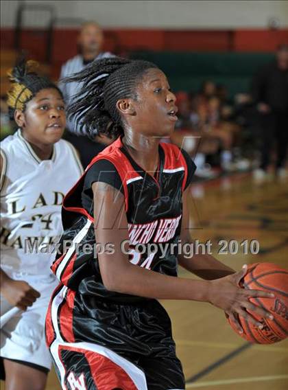 Thumbnail 2 in Rancho Verde vs. Arroyo Valley (Lady Bears Holiday Classic) photogallery.