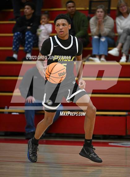 Thumbnail 2 in Pinole Valley vs. Petaluma (Rose City Tournament @Cardinal Newman) photogallery.