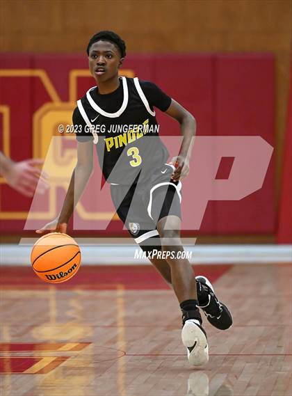 Thumbnail 2 in Pinole Valley vs. Petaluma (Rose City Tournament @Cardinal Newman) photogallery.