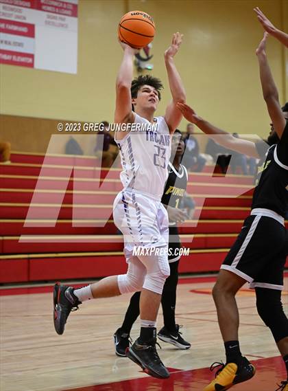 Thumbnail 3 in Pinole Valley vs. Petaluma (Rose City Tournament @Cardinal Newman) photogallery.
