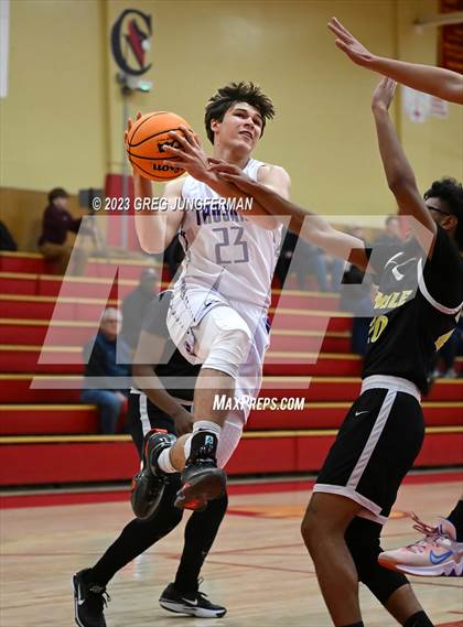 Thumbnail 1 in Pinole Valley vs. Petaluma (Rose City Tournament @Cardinal Newman) photogallery.