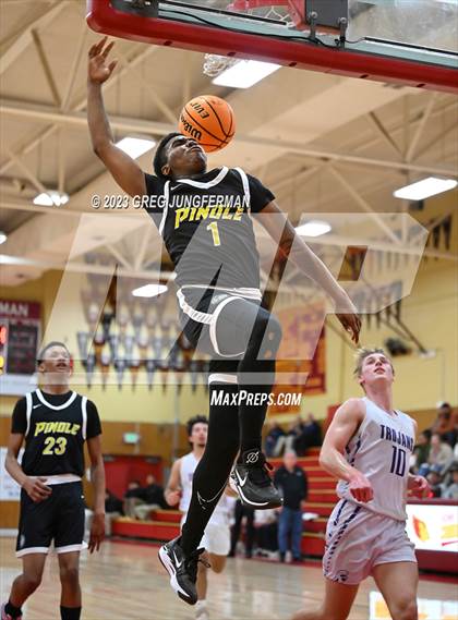 Thumbnail 3 in Pinole Valley vs. Petaluma (Rose City Tournament @Cardinal Newman) photogallery.
