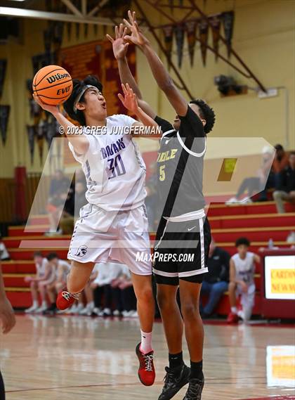 Thumbnail 3 in Pinole Valley vs. Petaluma (Rose City Tournament @Cardinal Newman) photogallery.
