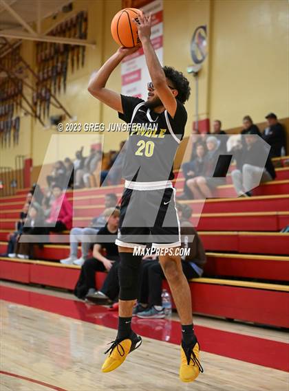 Thumbnail 2 in Pinole Valley vs. Petaluma (Rose City Tournament @Cardinal Newman) photogallery.