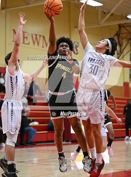 Thumbnail 3 in Pinole Valley vs. Petaluma (Rose City Tournament @Cardinal Newman) photogallery.