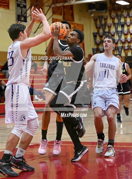 Thumbnail 2 in Pinole Valley vs. Petaluma (Rose City Tournament @Cardinal Newman) photogallery.