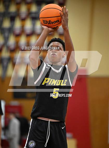 Thumbnail 1 in Pinole Valley vs. Petaluma (Rose City Tournament @Cardinal Newman) photogallery.