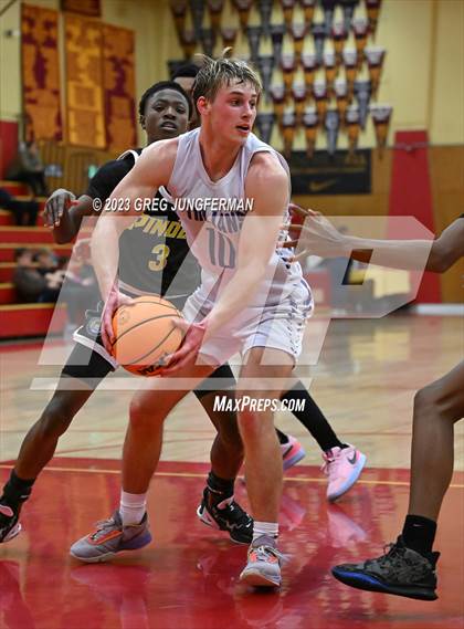Thumbnail 2 in Pinole Valley vs. Petaluma (Rose City Tournament @Cardinal Newman) photogallery.