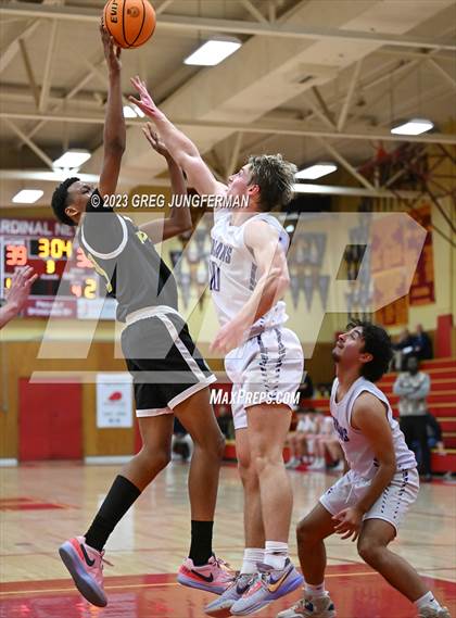 Thumbnail 1 in Pinole Valley vs. Petaluma (Rose City Tournament @Cardinal Newman) photogallery.