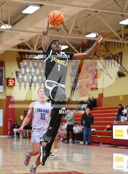 Thumbnail 2 in Pinole Valley vs. Petaluma (Rose City Tournament @Cardinal Newman) photogallery.