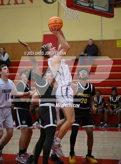 Thumbnail 1 in Pinole Valley vs. Petaluma (Rose City Tournament @Cardinal Newman) photogallery.