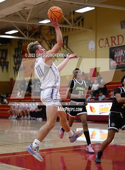 Thumbnail 1 in Pinole Valley vs. Petaluma (Rose City Tournament @Cardinal Newman) photogallery.
