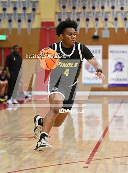 Thumbnail 2 in Pinole Valley vs. Petaluma (Rose City Tournament @Cardinal Newman) photogallery.