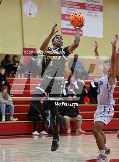 Thumbnail 1 in Pinole Valley vs. Petaluma (Rose City Tournament @Cardinal Newman) photogallery.