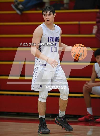 Thumbnail 3 in Pinole Valley vs. Petaluma (Rose City Tournament @Cardinal Newman) photogallery.