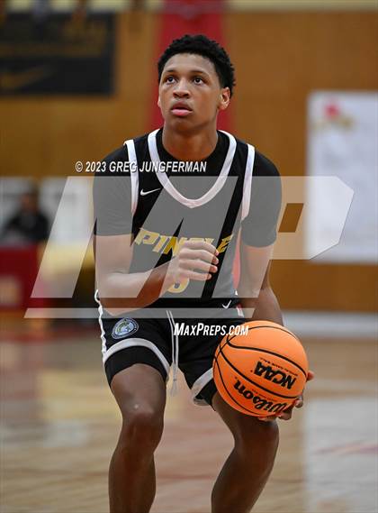 Thumbnail 3 in Pinole Valley vs. Petaluma (Rose City Tournament @Cardinal Newman) photogallery.