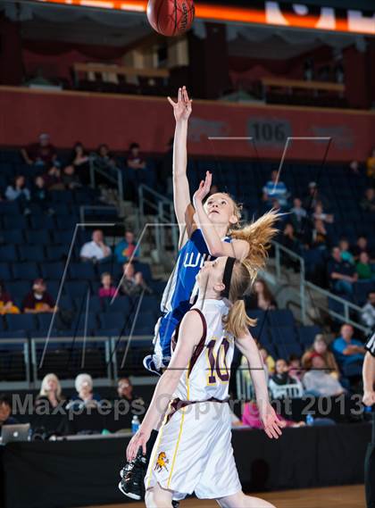 Thumbnail 1 in Wiley vs. Kim (CHSAA 1A Final) photogallery.