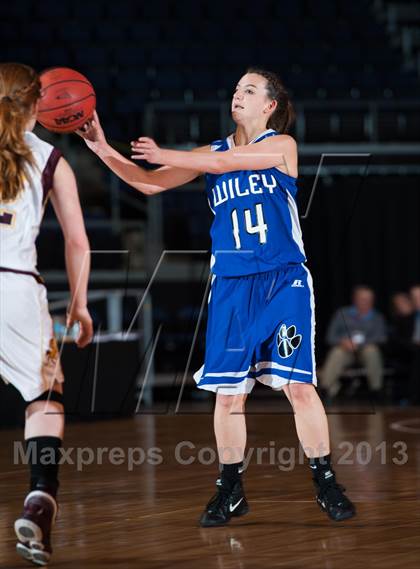 Thumbnail 3 in Wiley vs. Kim (CHSAA 1A Final) photogallery.