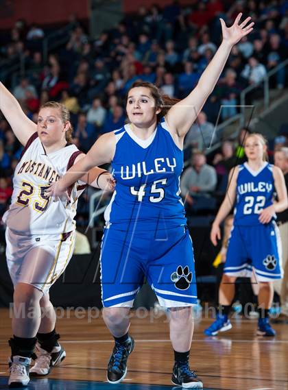 Thumbnail 1 in Wiley vs. Kim (CHSAA 1A Final) photogallery.