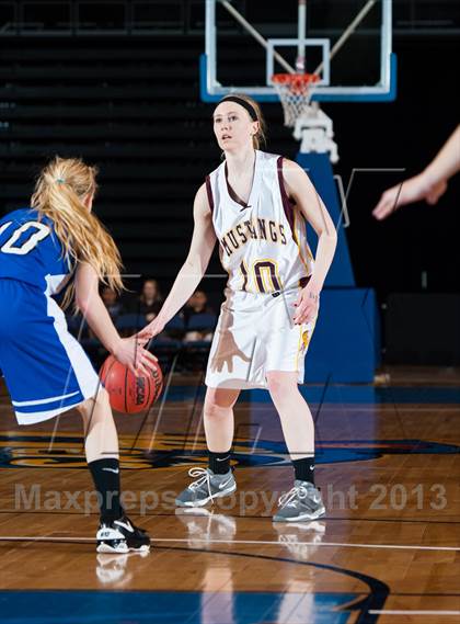 Thumbnail 1 in Wiley vs. Kim (CHSAA 1A Final) photogallery.