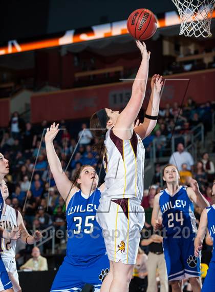 Thumbnail 1 in Wiley vs. Kim (CHSAA 1A Final) photogallery.