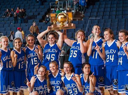 Thumbnail 3 in Wiley vs. Kim (CHSAA 1A Final) photogallery.