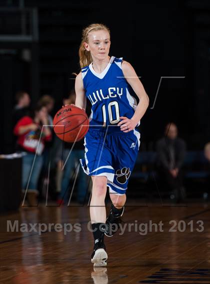 Thumbnail 1 in Wiley vs. Kim (CHSAA 1A Final) photogallery.