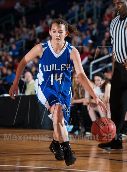 Thumbnail 3 in Wiley vs. Kim (CHSAA 1A Final) photogallery.