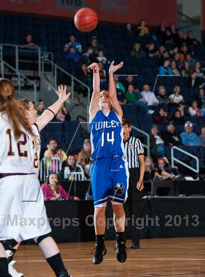 Thumbnail 2 in Wiley vs. Kim (CHSAA 1A Final) photogallery.